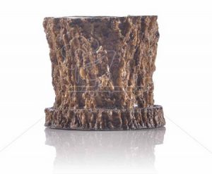 گلدان پلاستیکی طرح چوب